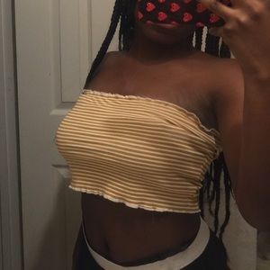 STRIPED TUBE TOP